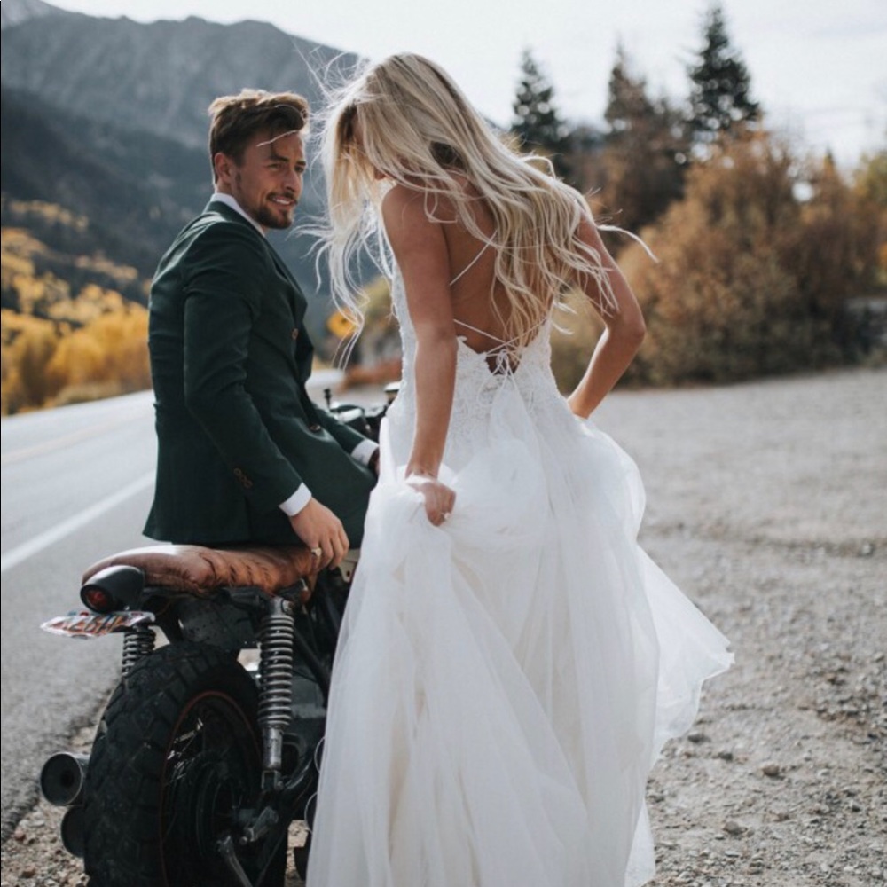 Maggie Sottero White Wedding Dress